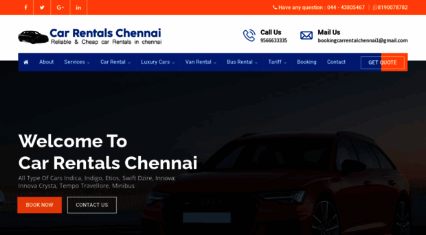 carrentalschennai.com