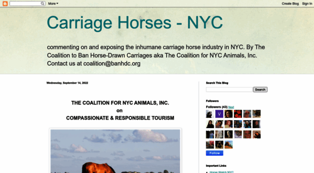 carriagehorsesnyc.blogspot.com