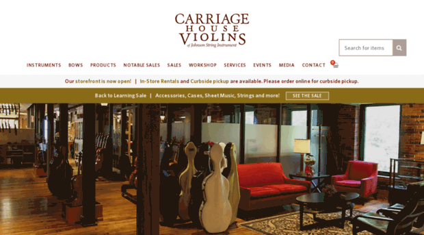 carriagehouseviolins.com