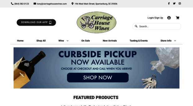 carriagehousewines.com