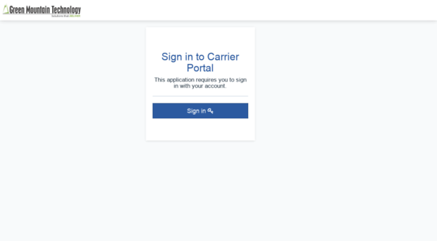 carrier.greenmountaintechnology.com