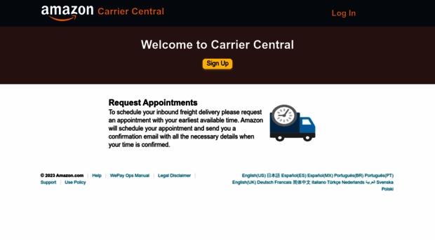 carriercentral.amazon.com