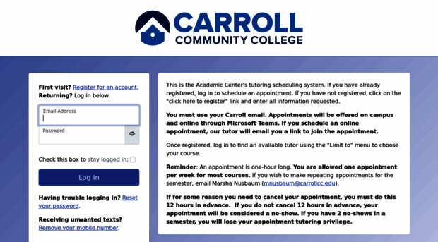 carrollcc.mywconline.com