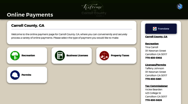 carrollcountyga.governmentwindow.com