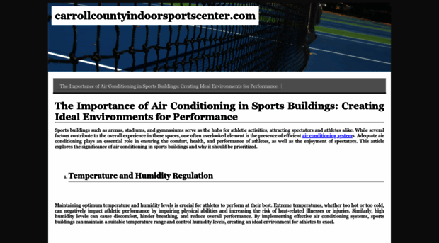 carrollcountyindoorsportscenter.com