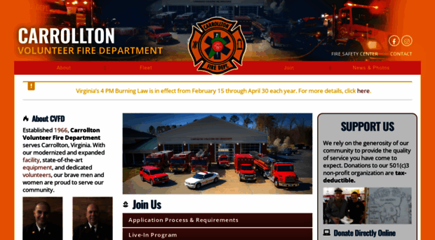 carrolltonfiredept.org