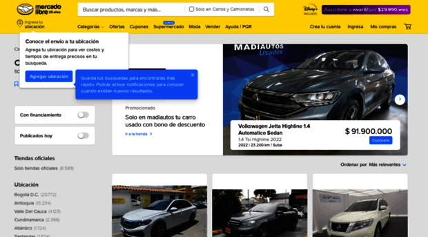 carros.mercadolibre.com.co