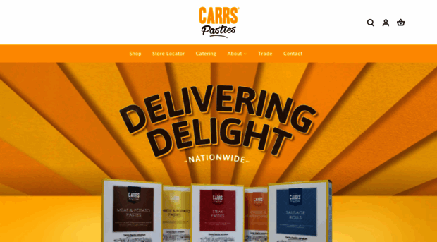 carrspasties.co.uk