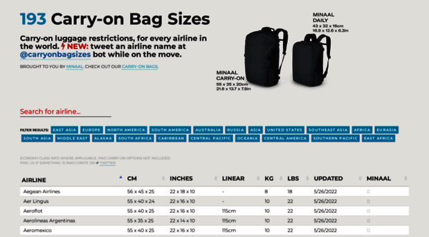 carryonbagsizes.com