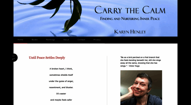 carrythecalm.com