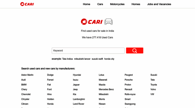 cars.cari.co.in