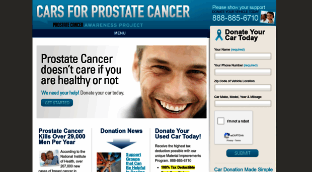 carsforprostatecancer.org