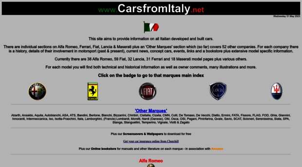 carsfromitaly.net