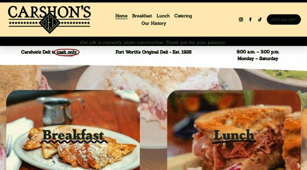 carshonsdeli.com