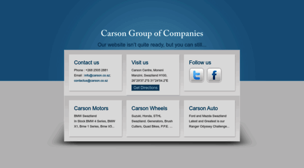carson.co.sz