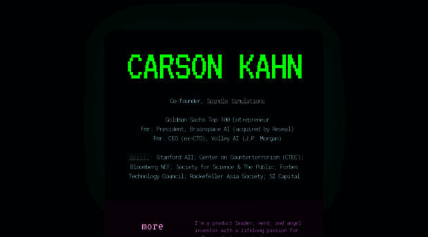 carsonkahn.com