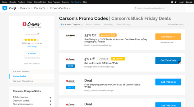 carsons.bluepromocode.com