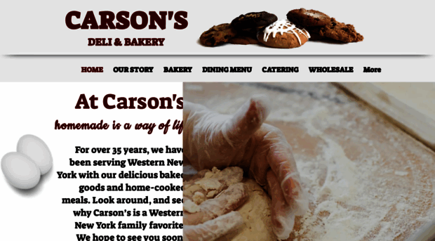 carsonsdeliandbakery.com