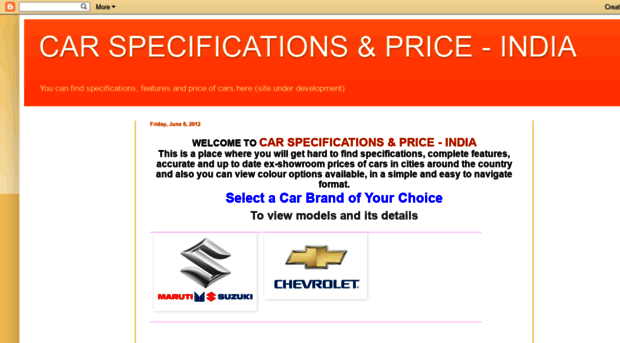 carspecificationsindia.blogspot.com