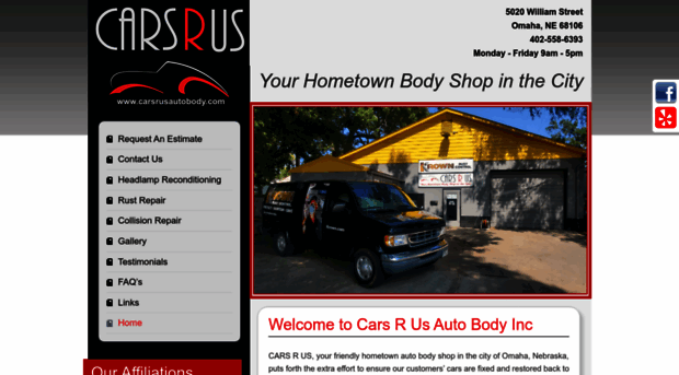 carsrusautobody.com