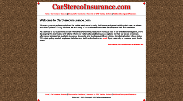 carstereoinsurance.com