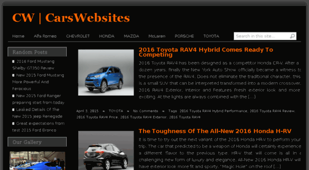 carswebsites.com