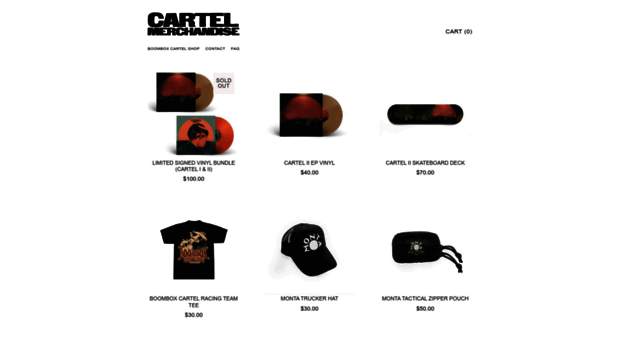 cartelmerchandise.com