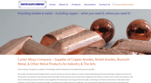 carteralloys.com