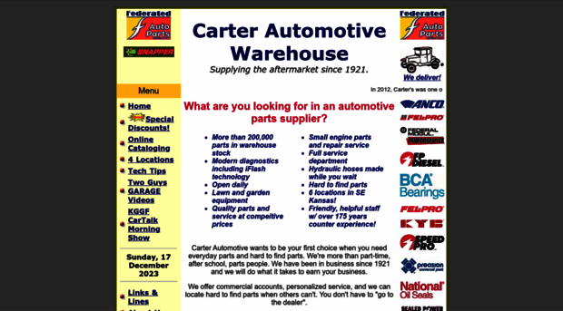 carterautoparts.com