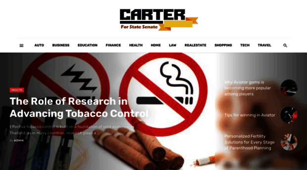 carterforstatesenate.com