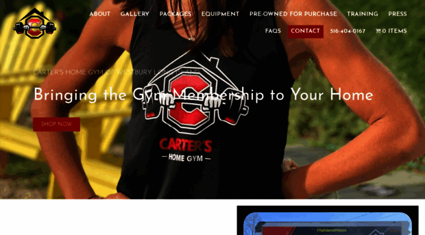 cartershomegym.com