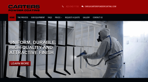 carterspowdercoating.com