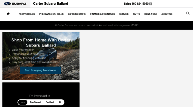 cartersubaruballard.com