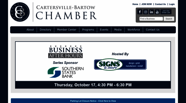 cartersvillechamber.com