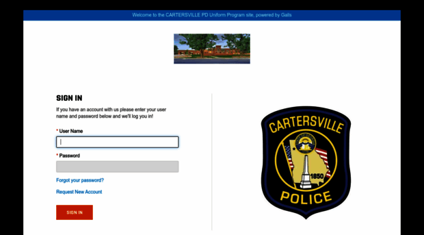 cartersvillepd.galls.com