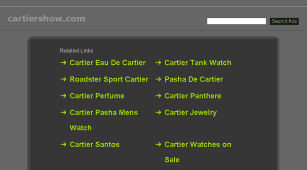 cartiershow.com