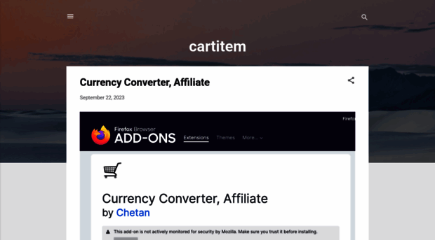 cartitem.blogspot.com