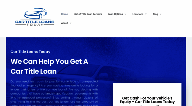 cartitleloanstoday.com