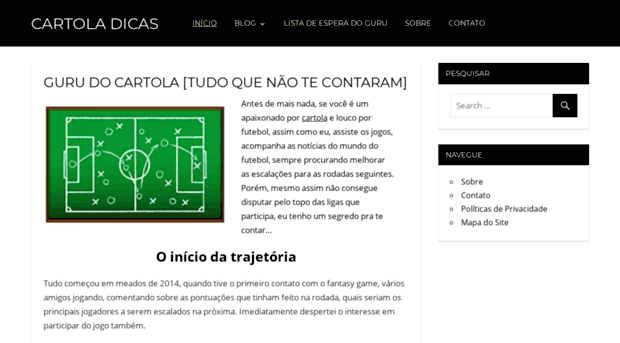 cartoladicas.com.br