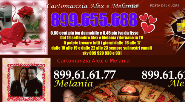 cartomanziaalexemelania.com