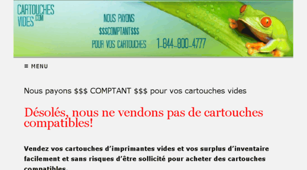 cartouchesvides.com