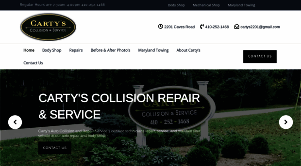 cartyscollisionandservice.com