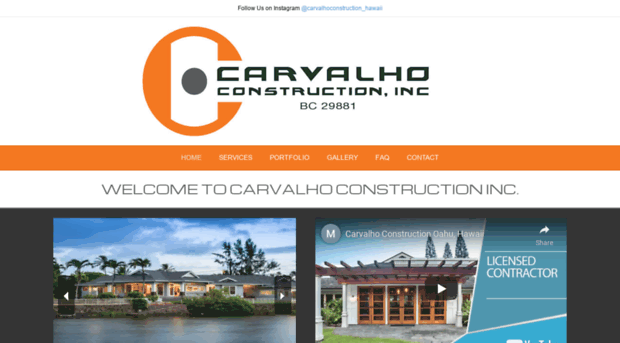 carvalhoconstructionhawaii.com