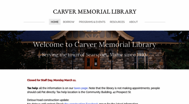 carverlibrary.org