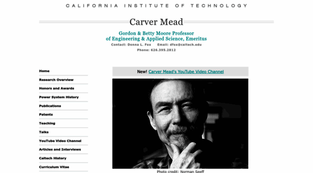 carvermead.caltech.edu