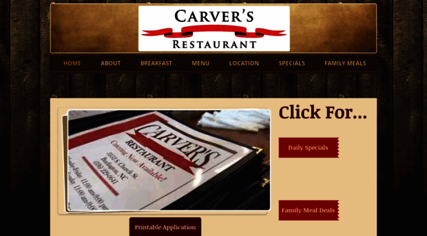 carversrestaurant.com