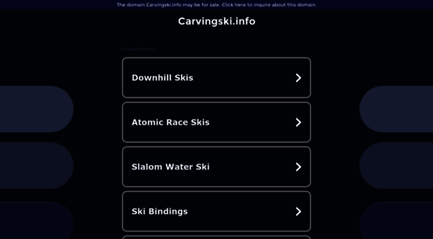 carvingski.info