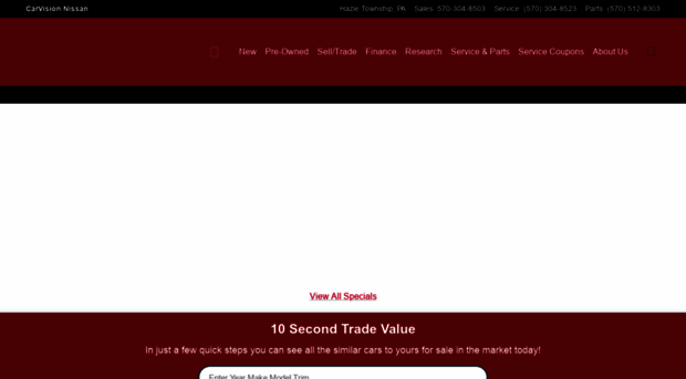 carvisionnissan.com
