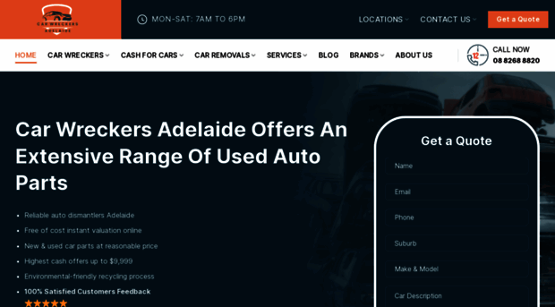 carwreckersadelaide.com