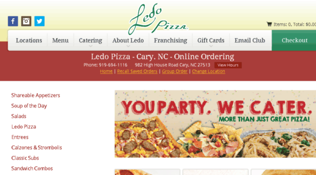 cary.ledopizza.com